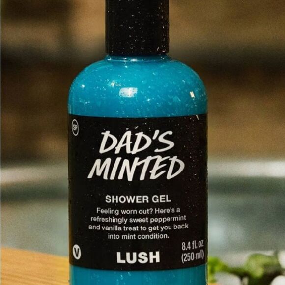Lush DADS MINTED Shower Gel 8.4 oz SOLD OUT - Picture 1 of 7